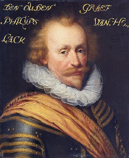 Jan Antonisz. van Ravesteyn Portrait of Philips, count of Hohenlohe zu Langenburg. France oil painting art